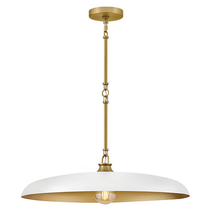 Leila Industrial Rustic Bronze Cone Shade Pendant Light