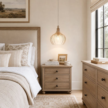 Nyxara Mid-Century Mini Glass Pendant light