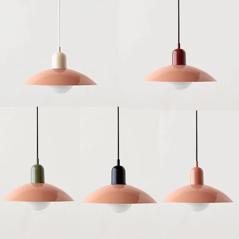 Harper Mid Century Multi Color Macaron Pendant Light