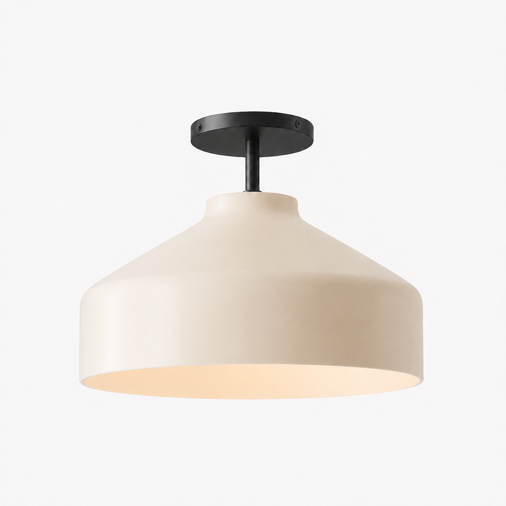 Drilon Nordic Morandi Metal Flush Mount Ceiling Light