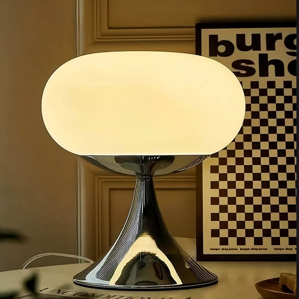 Orilix Colorful Apple Bauhaus Glass Table Lamp