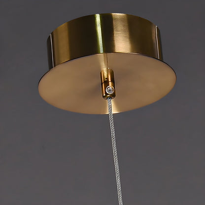Atria Luxury Led Geometric Globe Sprinkle Pendant Light