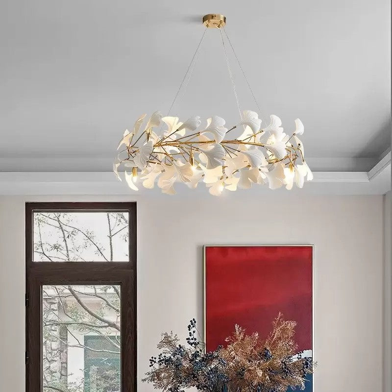 Talia Post Modern Petal Chandelier