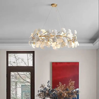 Talia Post Modern Petal Chandelier