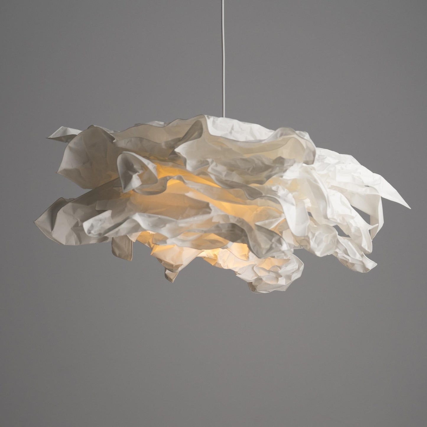 Carrow White Cloud Paper Pendant Lamp