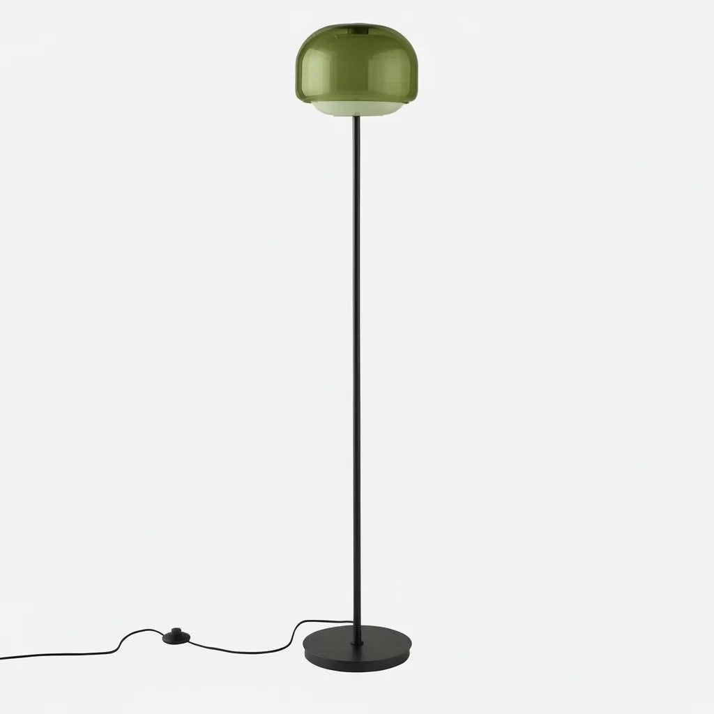 Eulalie Nordic Artistic Round Glass Floor Lamp