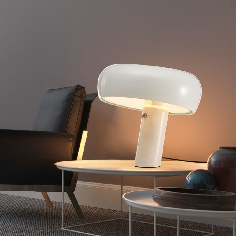 Paula Vintage Table Lamp with Marble Base