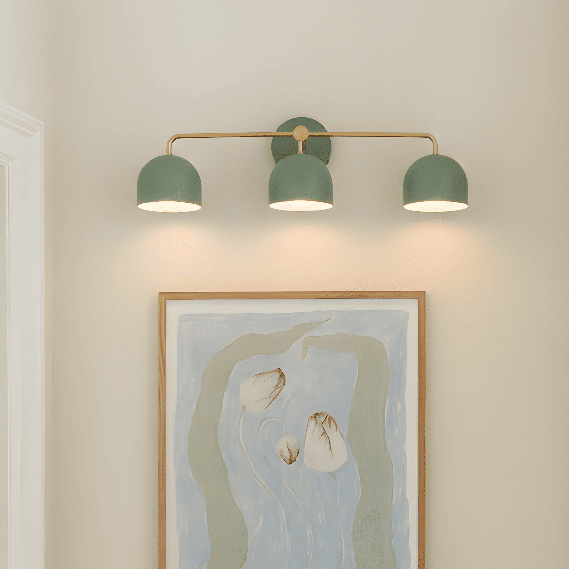 Astair Nordic Metal Multicolored Vanity Sconce