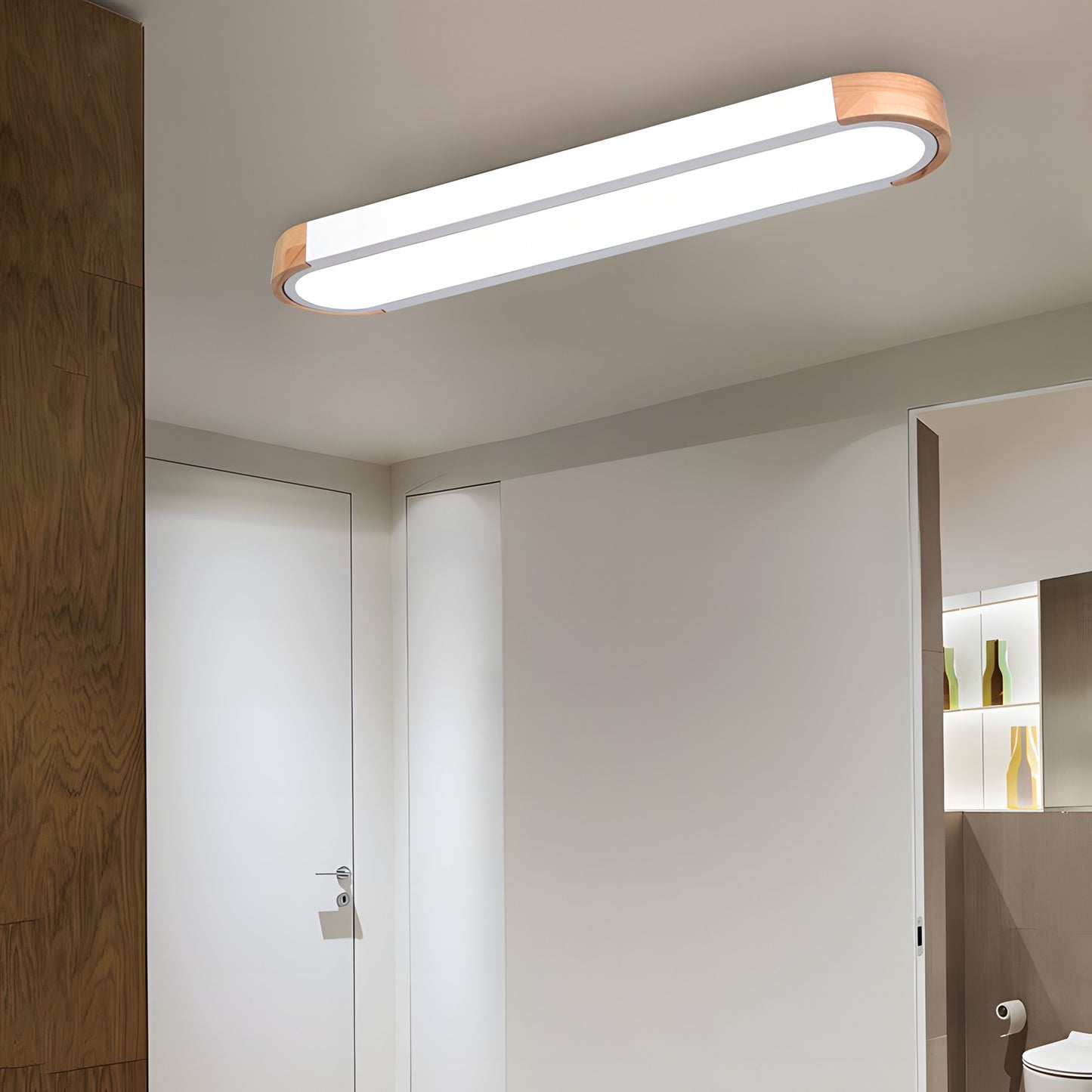 Carson Nordic Minimalist Led Rectangle Ceiling Light