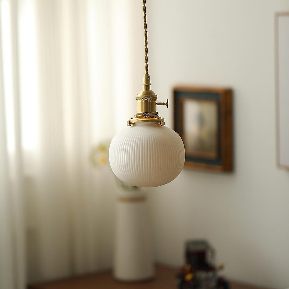 Elena Sjöborre Art Deco Stripe Pendant Light
