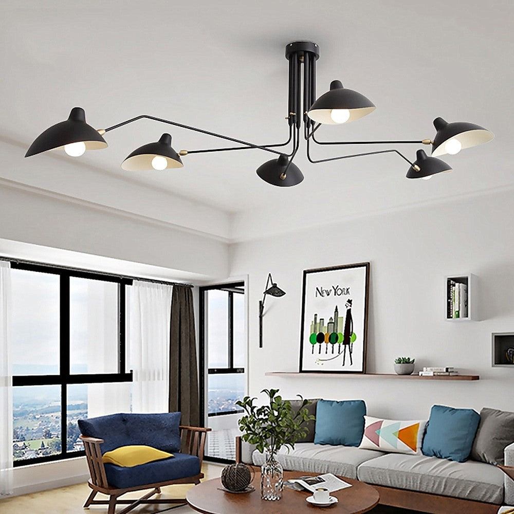 Octavia Duckbill Multihead Ceiling Lamp