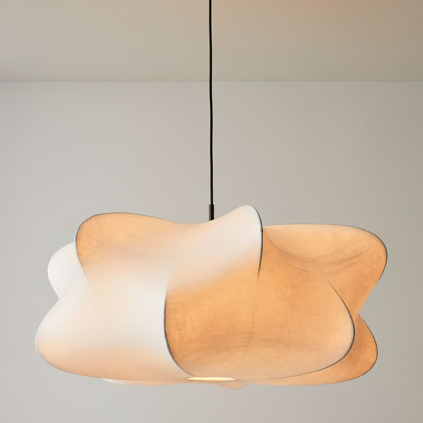 Orin Modern White Silk Cloud Pendant Light