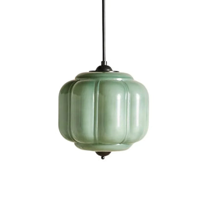 Myric Vintage Milk Glass Oiled Brass Eloise Pendant Light