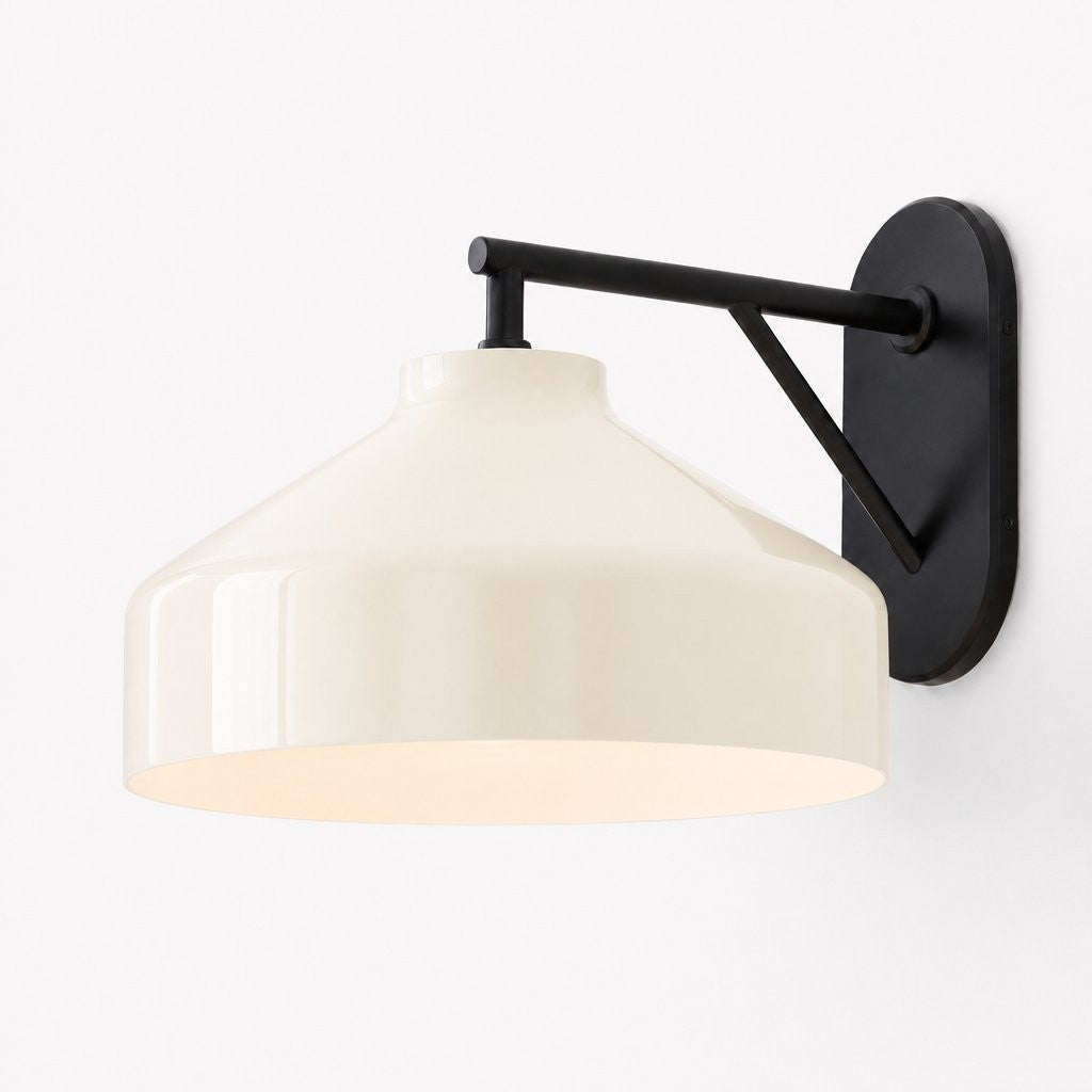 Drilon Nordic Minimalist Morandi Matte Metal Wall Sconce