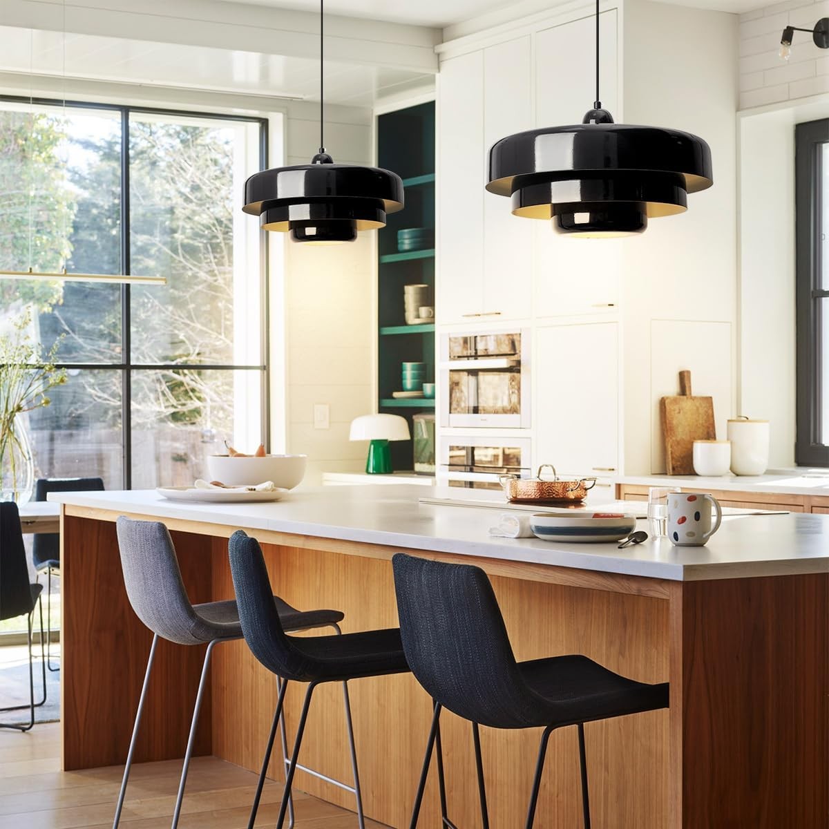 Modern Scandinavian Multi‑Layer Colorful Pendant Light