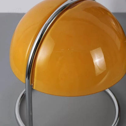 Olivia Bauhaus Bedside Table Lamps With Dome Glass Shades
