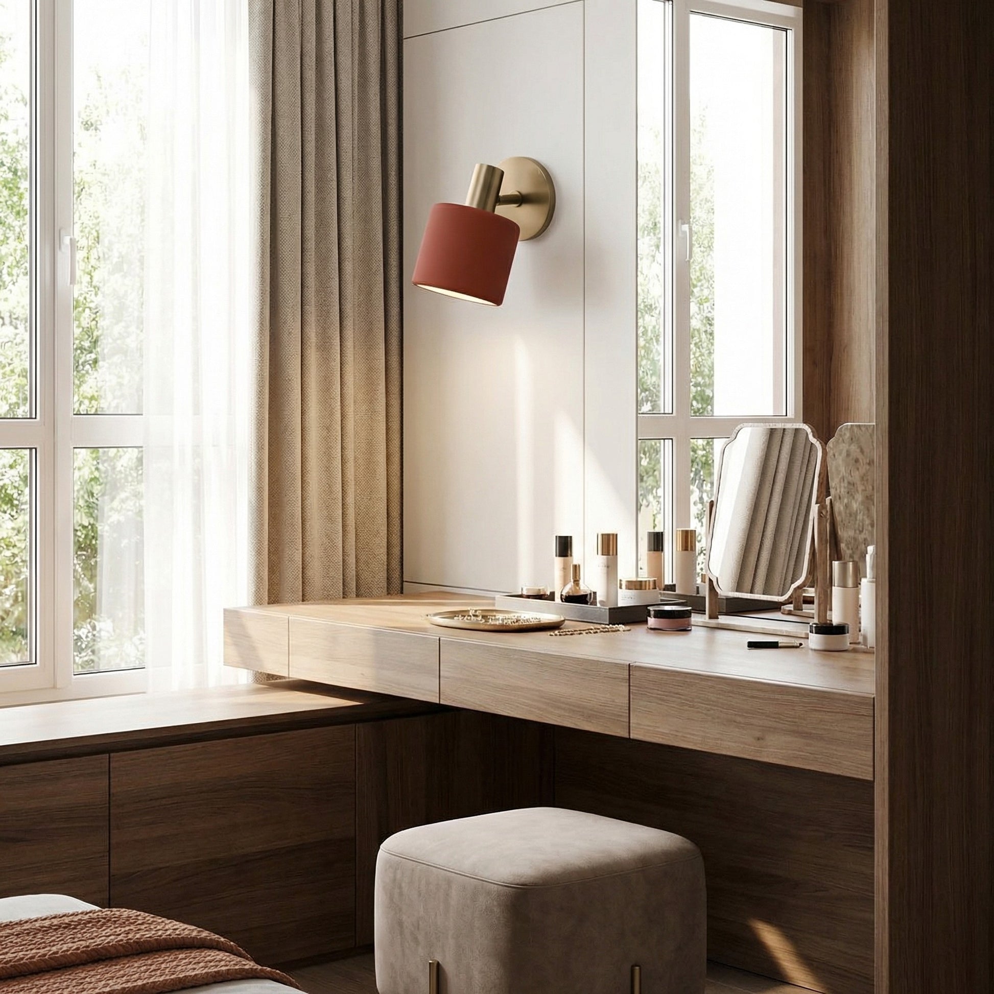 Aura Modern Porcelain Sconce