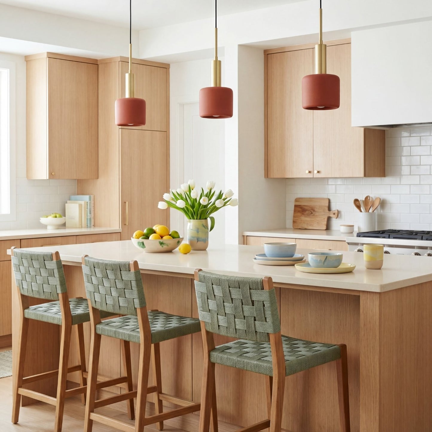 Aura Modern Porcelain Pendant Ligtht