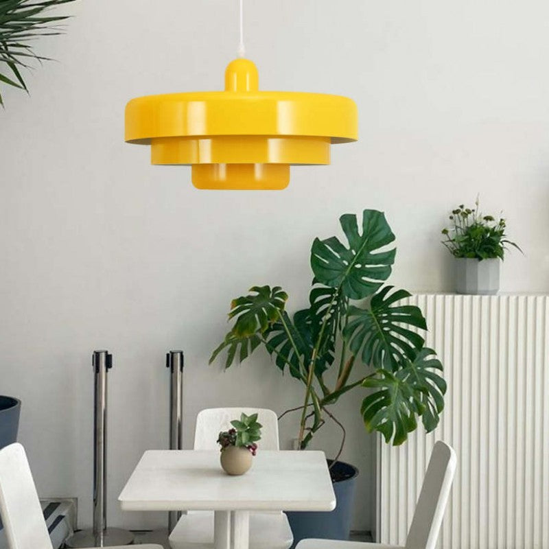 Modern Scandinavian Multi‑Layer Colorful Pendant Light