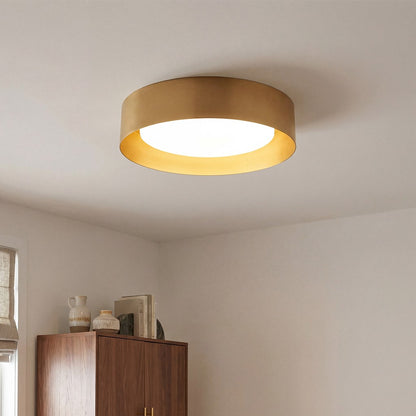 Zenith Nordic ‎Minimalist Metal Round Semi Flush Mount Ceiling Light