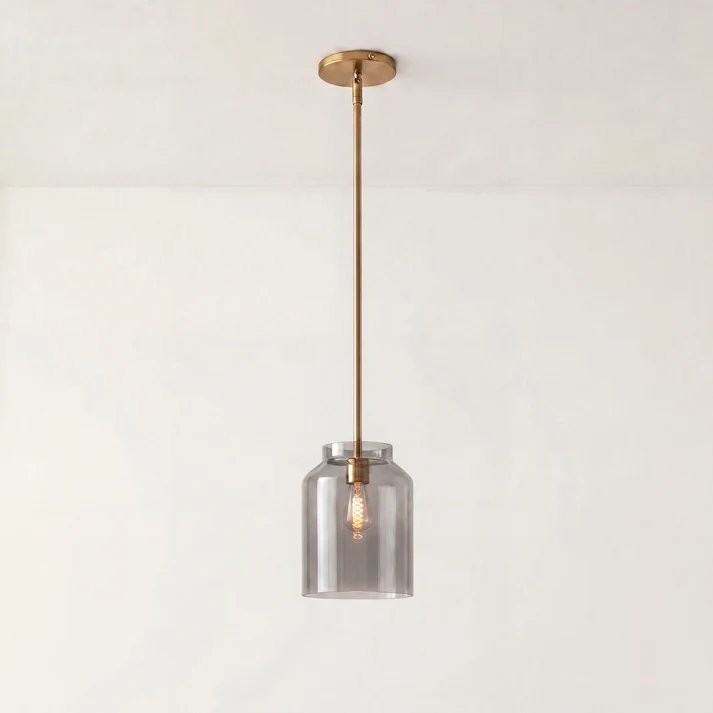 Drilon Nordic Morandi Multi-Color Cylinder Pendant Light