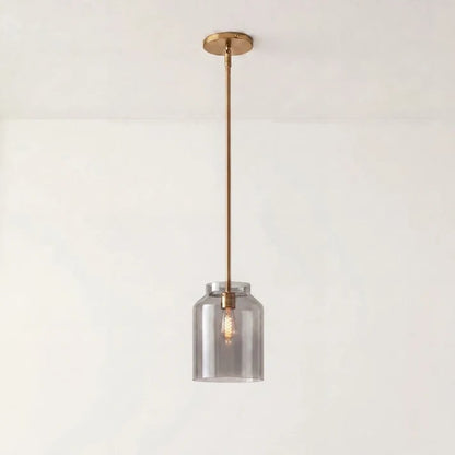 Drilon Nordic Morandi Multi-Color Cylinder Pendant Light