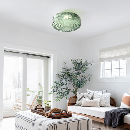 Remy Vintage Water Ripple Ceiling Lamp
