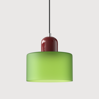 Colorful Creative Small Fresh Glass Shade Pendant Light
