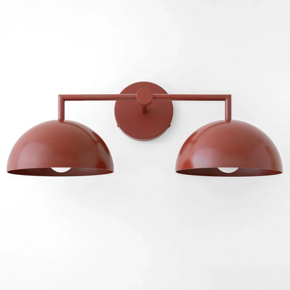 Burton Modern Nordic Morandi 2-Light Metal Wall Light