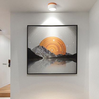 Cyrion Nordic Cylinder LED Flush Mount Ceiling Light