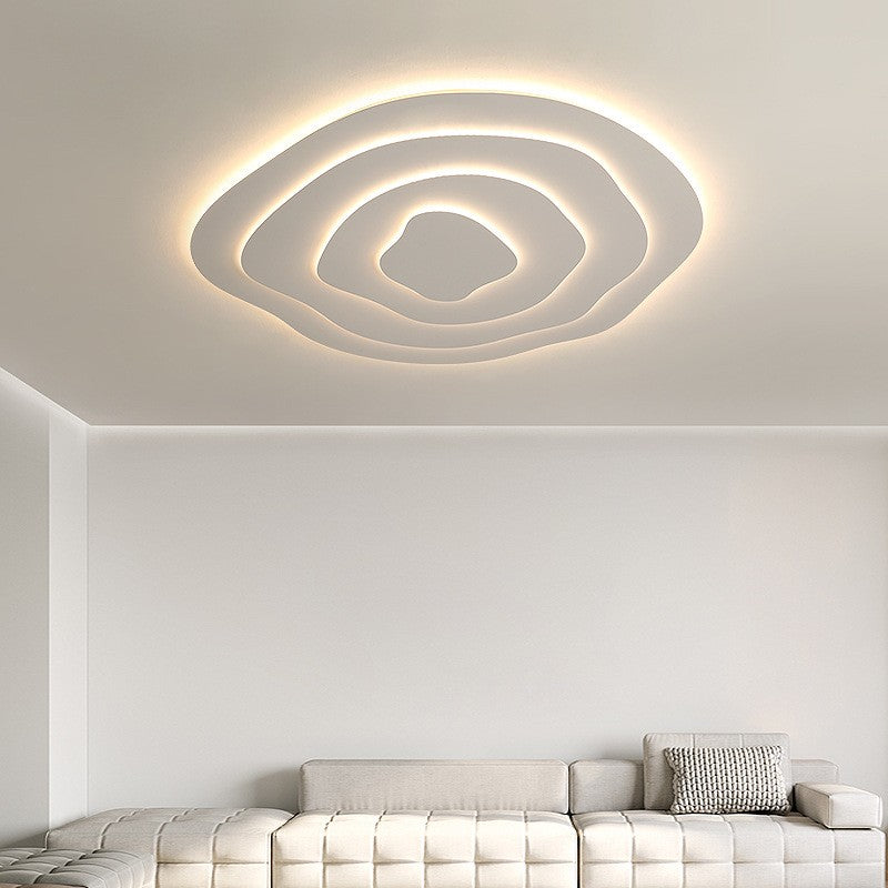 Hamer Minimalist Irregular Round Multilayer Ceiling Light