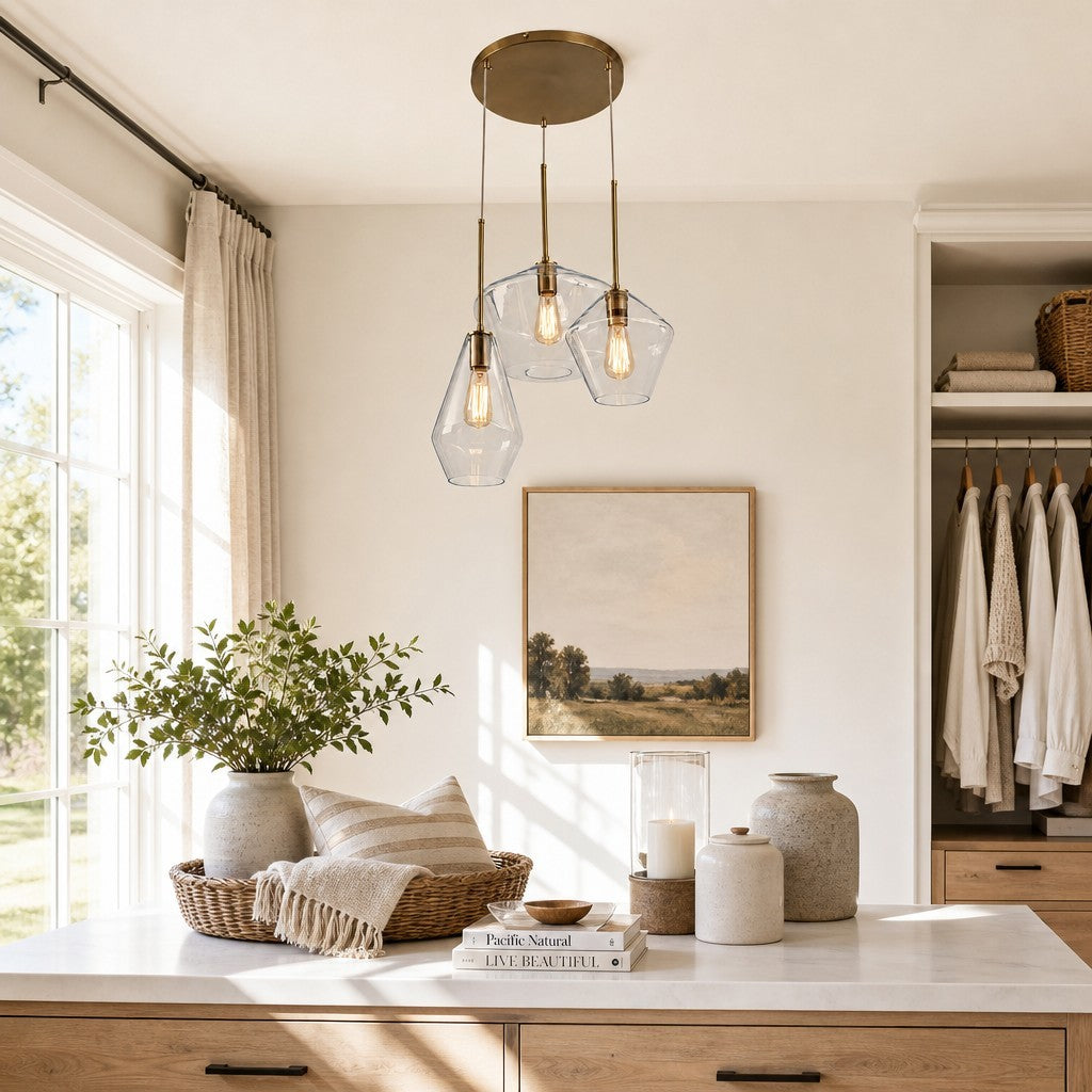 Umbriel Modern Simple Glass Pendant