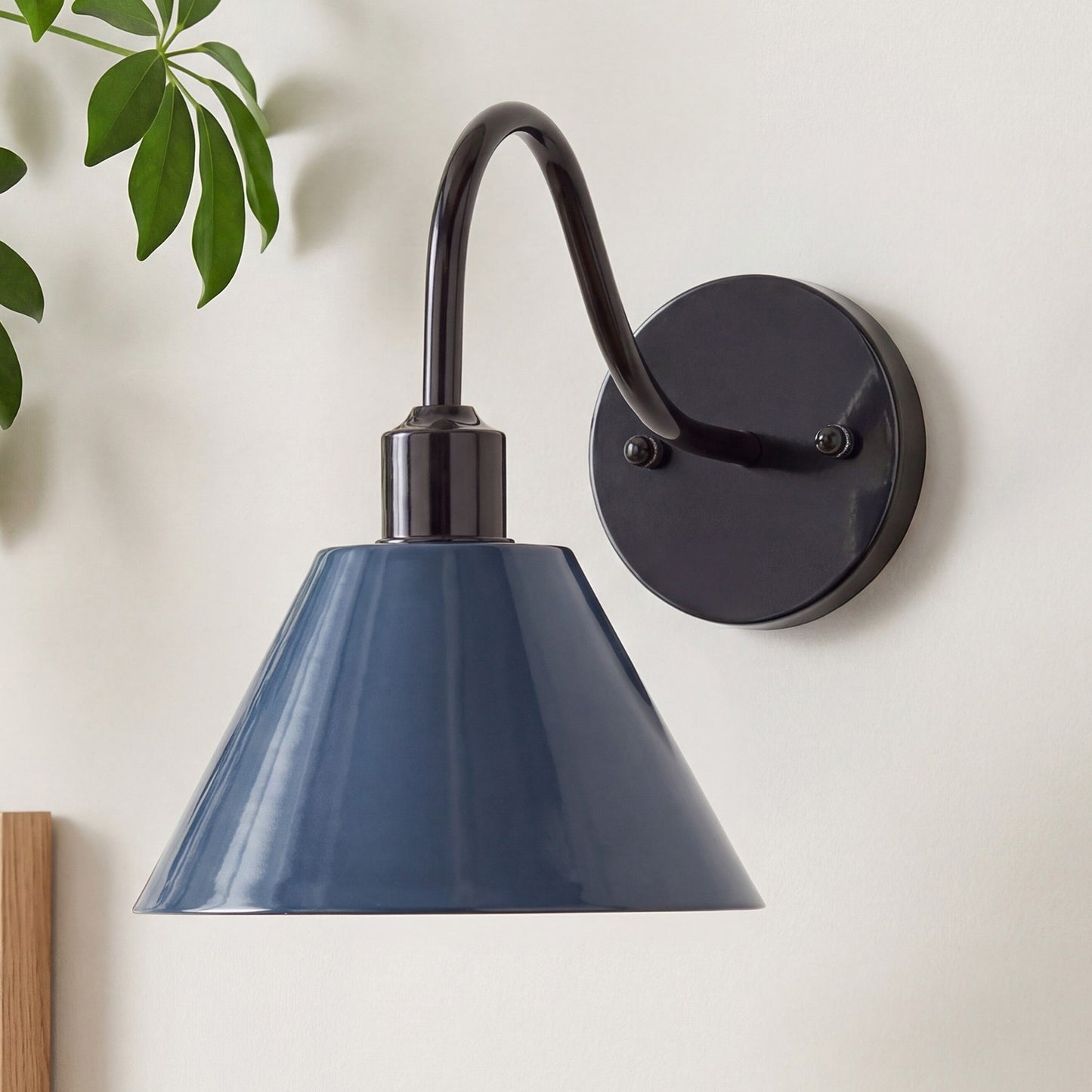 Ferm Minimalist Industrial Tapered Sconce