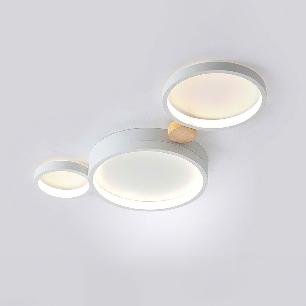 Phelith Modern Scandinavian Circle Ceiling Light