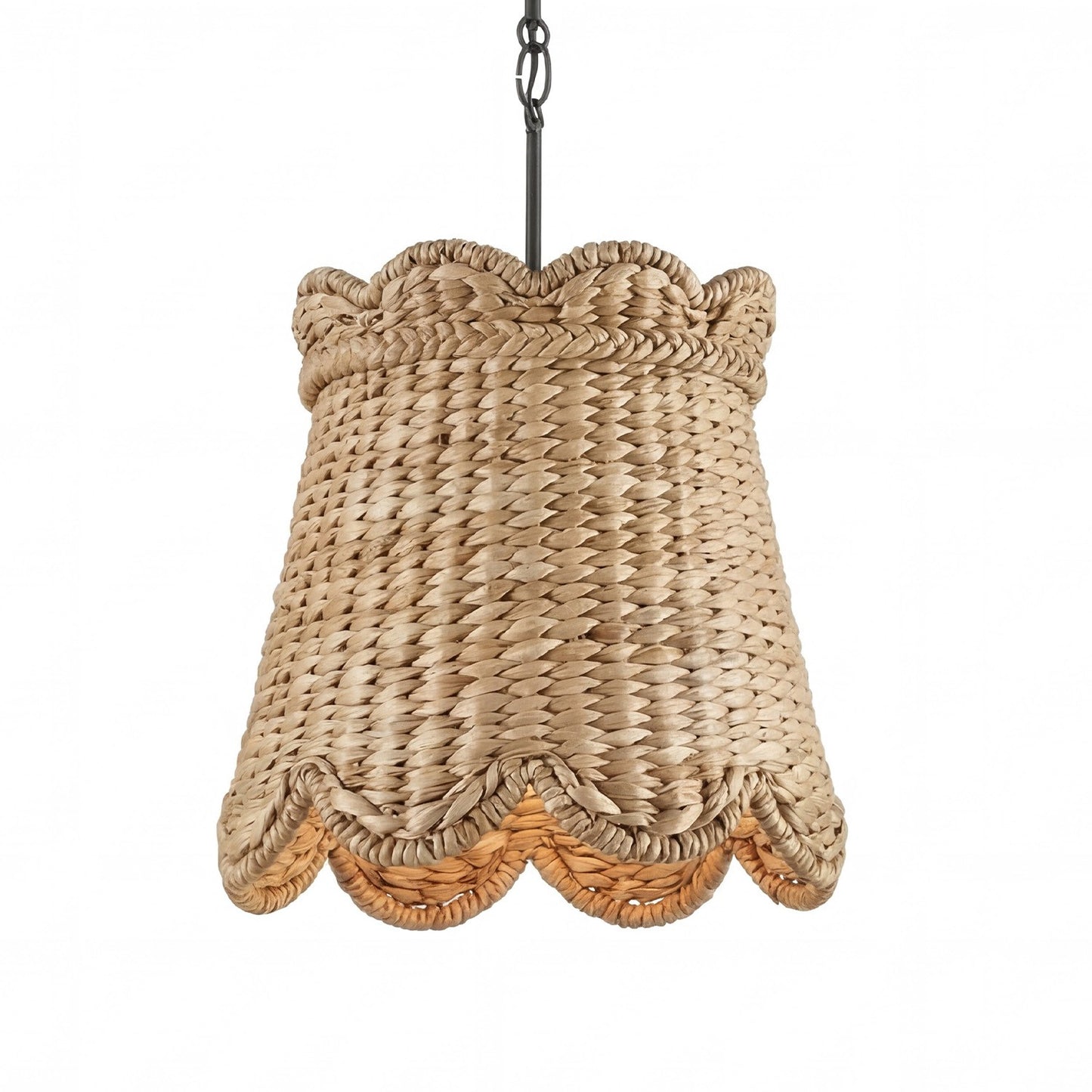 Karinne Natural Flower Rattan Pendant Light