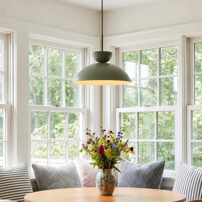 Glythorix Nordic Simple Metal Color H Type Pendant Light
