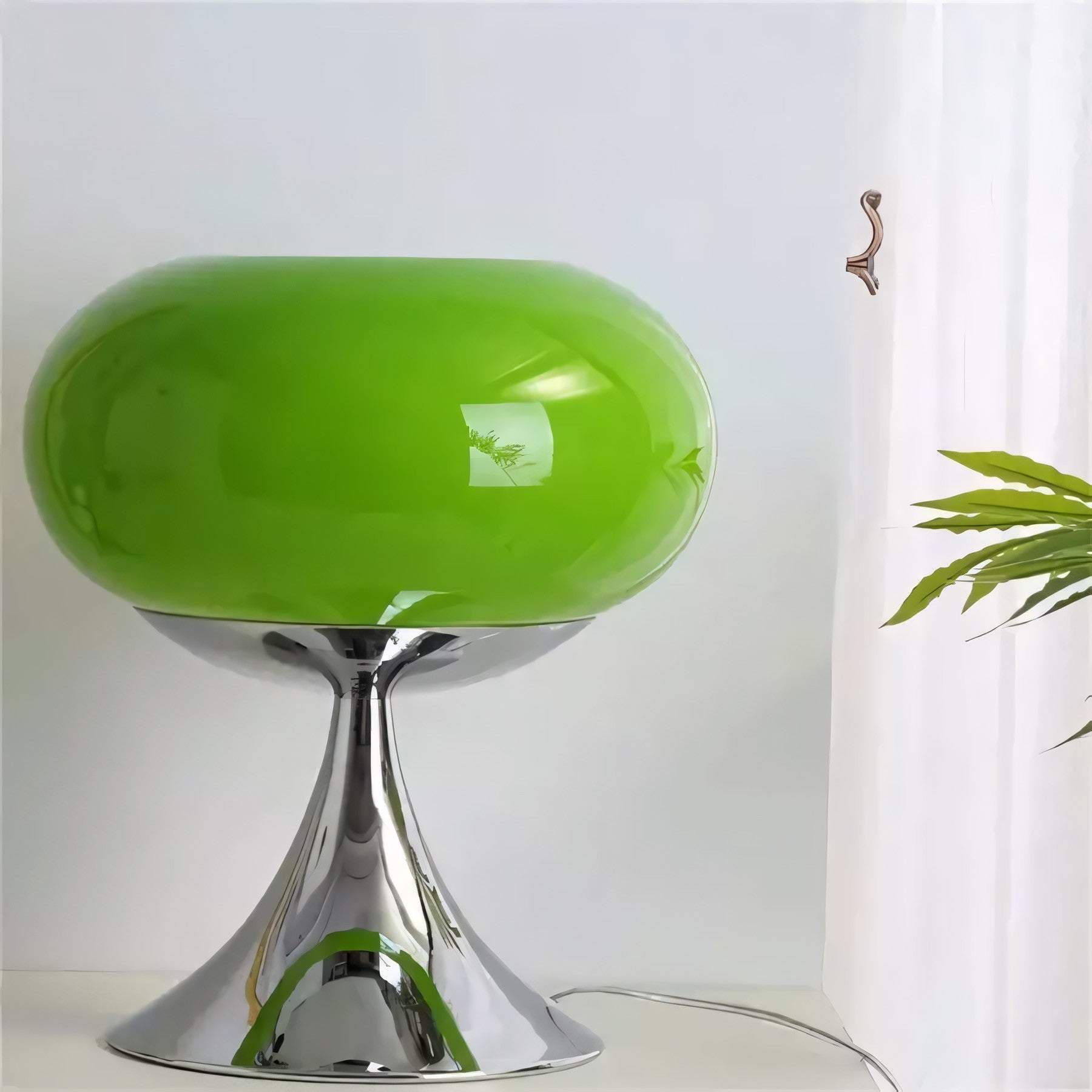 Orilix Colorful Apple Bauhaus Glass Table Lamp