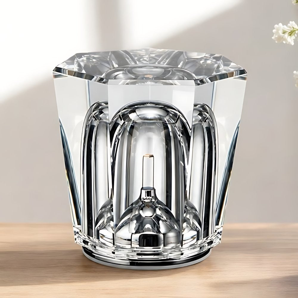 Faelith Modern Crystal Glass Faceted Table Lamp
