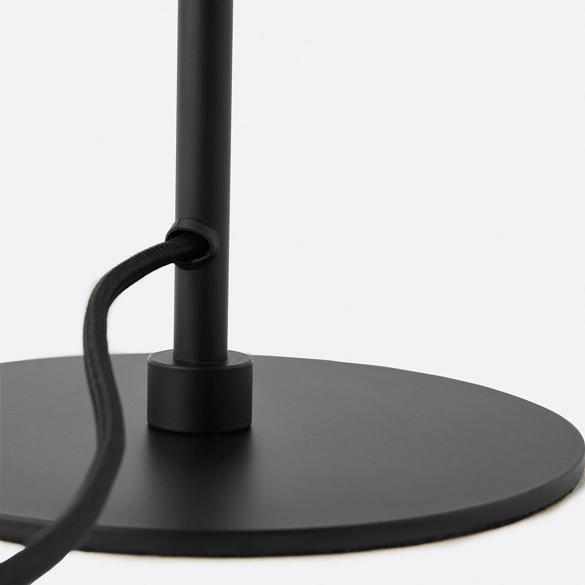 Xyndrae Modern Nordic Double-Layered Tinted Glass Table Lamp