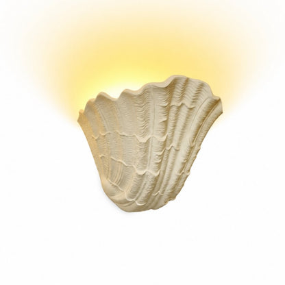 Layton French Coastal Shell Wall Sconce