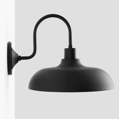Gwydion Modern Farmhouse Dome Exterior Wall Light