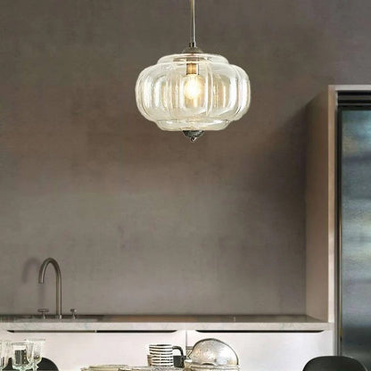 Ozita Retro Semi-Flush Mount Eloise Pendant Light