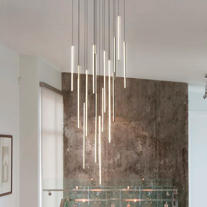 Rory Modern Cluster Cylinder Led Pendant Light