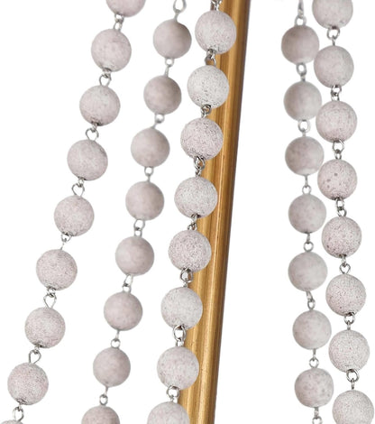 Ophelia French Country 5-Light Wood Beads Branch Chandelier