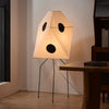 Kiran Minimalist Wabi-sabi Tripod Floor Lamp