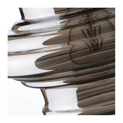 Helix Modern Glass Spool Pendant Light