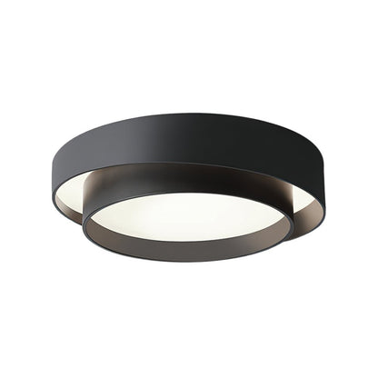 Melady Nordic Irregular Double-Layer Circular Ceiling Light