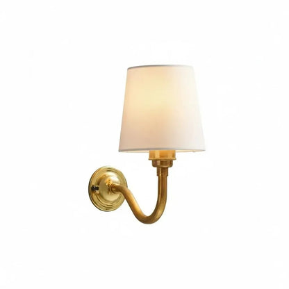 Nyxel Vintage Fabric Small Wall Sconce