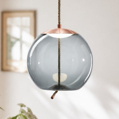 Lewis Modern LED Geometric Glass Pendant Light