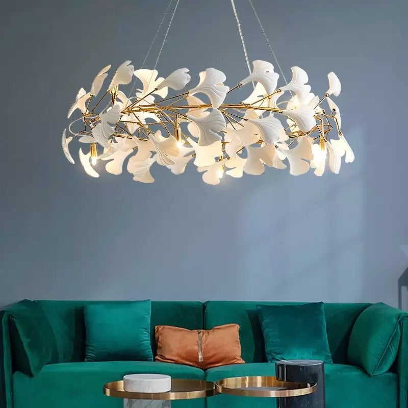 Talia Post Modern Petal Chandelier